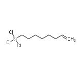 CAS 登录号：153447-97-3， 三氯(7-辛烯-1-基)硅烷
