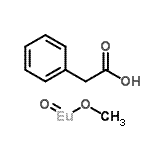CAS 登录号：153464-16-5， (甲醇)(氧代)铕-苯基乙酸(1:1)