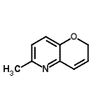 CAS 登录号：153782-83-3， 6-甲基-2H-吡喃并[3,2-b]吡啶