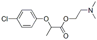 CAS 登录号：15485-48-0， 2-(P-氯苯氧基)丙酸2-(二甲基氨基)乙酯