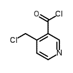 CAS 登录号：155136-55-3， 4-(氯甲基)烟酰氯