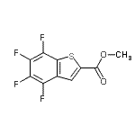 CAS 登录号：155167-42-3， 甲基4,5,6,7-四氟-1-苯并噻吩-2-羧酸酯