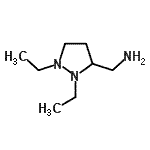 CAS 登录号：155429-85-9， 1-(1,2-二乙基-3-吡唑烷基)甲胺