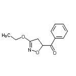 CAS 登录号：155430-83-4， (3-乙氧基-4,5-二氢-1,2-恶唑-5-基)(苯基)甲酮