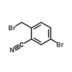CAS 登录号：156001-53-5， 5-溴-2-(溴甲基)苯甲腈