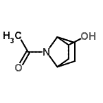 CAS 登录号：157034-24-7， 1-(2-羟基-7-氮杂双环[2.2.1]庚-7-基)乙酮
