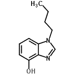 CAS 登录号：157587-56-9， 1-丁基-1H-苯并咪唑-4-醇