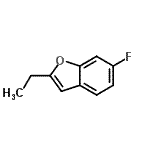 CAS 登录号：158837-81-1， 2-乙基-6-氟-1-苯并呋喃