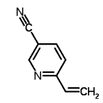 CAS 登录号：16173-99-2， 6-乙烯基吡啶-3-甲腈