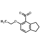 CAS 登录号：163704-79-8， 5-乙氧基-4-硝基茚满
