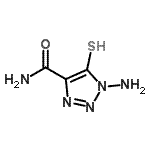 CAS 登录号：163728-27-6， 1-氨基-5-硫基-1H-1,2,3-三唑-4-甲酰胺