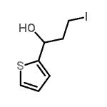 CAS 登录号：164071-58-3， 3-碘-1-(2-噻吩基)-1-丙醇