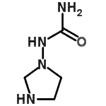 CAS 登录号：164332-41-6， 1-(1-咪唑烷基)脲