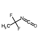 CAS 登录号：1645-88-1， 1,1-二氟-1-异氰酸乙烷