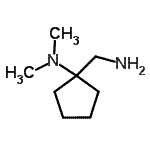 CAS 登录号：164642-21-1， 1-(氨基甲基)-N,N-二甲基环戊烷胺