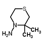 CAS 登录号：164790-76-5， 3,3-二甲基-4-硫代吗啉胺