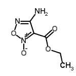 CAS 登录号：164926-74-3， 乙基4-氨基-1,2,5-恶二唑-3-羧酸酯2-氧化物