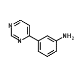 CAS 登录号：16496-10-9， 3-(4-嘧啶基)苯胺