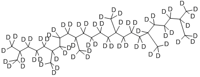 CAS 登录号：16514-83-3， 2,6,10,15,19,23-六(甲基-D3)-二十四烷-1,1,1,2,3,3,4,4,5,5,6,7,7,8,8,9,9,10,11,11,12,12,13,13,14,14,15,16,16,17,17,18,18,19,20,20,21,21,22,22,23,24,24,24-D44