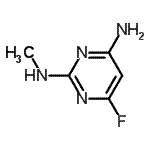 CAS 登录号：165258-67-3， 6-氟-N<sup>2</sup>-甲基-2,4-嘧啶二胺