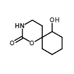 CAS 登录号：165683-53-4， 7-羟基-1-氧杂-3-氮杂螺[5.5]十一烷-2-酮