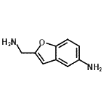CAS 登录号：165735-69-3， 2-(氨基甲基)-1-苯并呋喃-5-胺