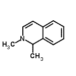 CAS 登录号：16585-04-9， 1,2-二甲基-1,2-二氢异喹啉