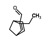 CAS 登录号：166020-89-9， 2-乙基双环[2.2.1]庚-5-烯-2-甲醛