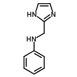 CAS 登录号：166096-14-6， N-(1H-咪唑-2-基甲基)苯胺