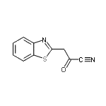 CAS 登录号：166588-09-6， 3-(1,3-苯并噻唑-2-基)-2-氧代丙腈