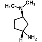 CAS 登录号：167298-23-9， (1R,3R)-N',N'-二甲基环戊烷-1,3-二胺