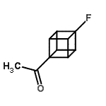 CAS 登录号：167496-70-0， 1-(4-氟五环[4.2.0.0<sup>2,5</sup>.0<sup>3,8</sup>.0<sup>4,7</sup>]辛-1-基)乙酮