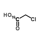 CAS 登录号：1681-52-3， 氯(1-<sup>13</sup>C)乙酸