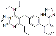 CAS 登录号：168152-70-3， N,N-二乙基-5-丙基-6-[[4-[2-(2H-四唑-5-基)苯基]苯基]甲基]-[1,2,4]三唑并[5,1-b]嘧啶-7-胺