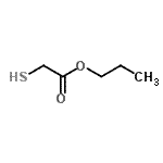CAS 登录号：16849-94-8， 丙基硫基乙酸酯