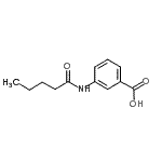 CAS 登录号：174482-77-0， 3-(戊酰氨基)苯甲酸