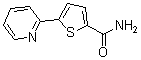 CAS 登录号：175202-40-1， 5-(2-吡啶基)-2-噻吩甲酰胺