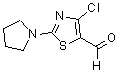 CAS 登录号：175543-06-3， 4-氯-2-(1-吡咯烷基)-5-噻唑甲醛