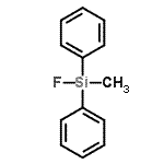 CAS 登录号：17739-53-6， 氟(甲基)二苯基硅烷