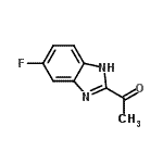 CAS 登录号：177407-11-3， 1-(5-氟-1H-苯并咪唑-2-基)乙酮