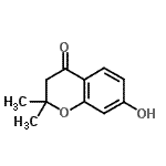 CAS 登录号：17771-33-4， 7-羟基-2,2-二甲基-2,3-二氢-4H-苯并吡喃-4-酮