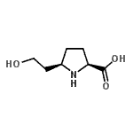 CAS 登录号：178813-39-3， (5R)-5-(2-羟基乙基)-L-脯氨酸