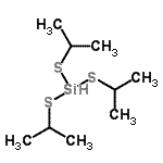 CAS 登录号：17891-55-3， 三(异丙基硫基)硅烷