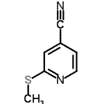 CAS 登录号：180790-90-3， 2-(甲硫基)异烟腈