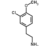 CAS 登录号：18149-08-1， 2-(3-氯-4-甲氧基苯基)乙胺
