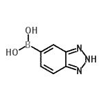 CAS 登录号：183282-45-3， 2H-苯并三唑-5-基硼酸