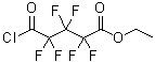 CAS 登录号：18381-53-8， 乙基六氟戊二酰氯