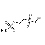 CAS 登录号：184644-83-5， 钠2-[(甲基磺酰基)硫基]乙烷磺酸酯
