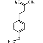 CAS 登录号：18491-21-9， 1-甲氧基-4-(3-甲基-3-丁烯-1-基)苯