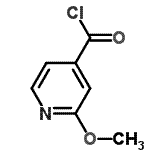 CAS 登录号：193538-79-3， 2-甲氧基异烟酰氯化物